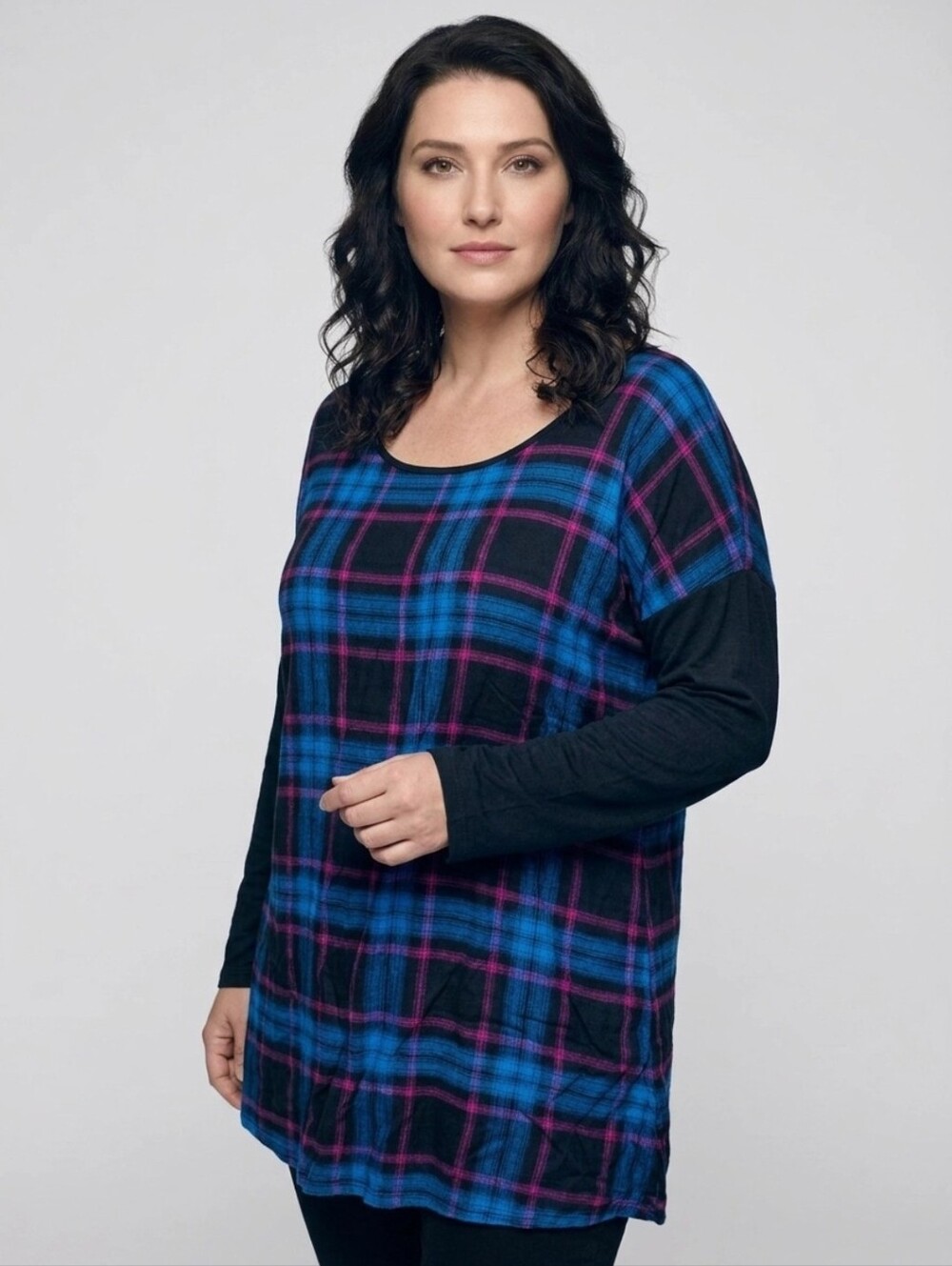 💥NWT💥 AVENUE PLUS PLAID BLOUSE TOP SZ 3X